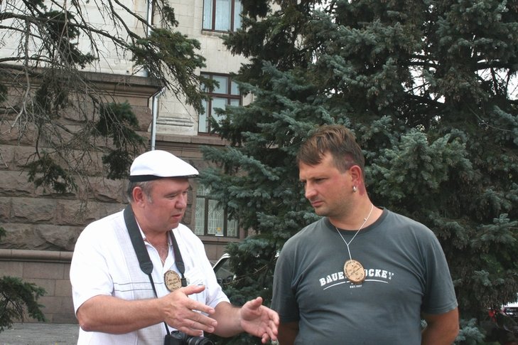 Юрий Рыженко (Запорожье) и Юрий Норенко (Черкассы)