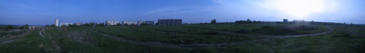 собственно панорама на пос. Жуковский со стороны &quot;Харьковской Швейцарии&quot;