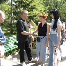 Выставка май 2005 (Киев) (2410 відвідувань) Олег Ильяшенко и Юрий Сушак (Донецк), Иванова Елена (Ки... Выставка май 2005 (Киев)